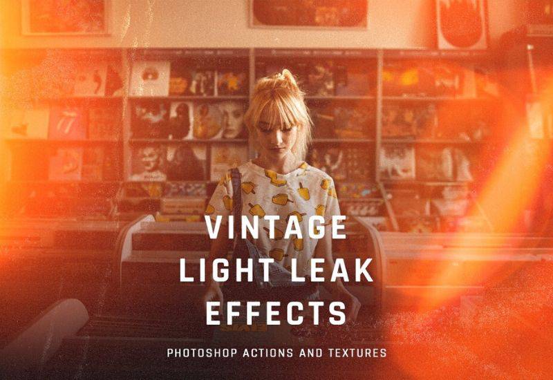 light leak textures