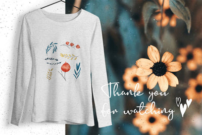 Soft Autumn Watercolor Design Bundle - Artixty