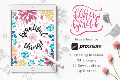 Procreate Stamps & Brushes Bundle - Artixty