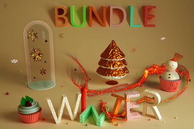 The Christmas Bundle - 1200+ Festive Resources - Artixty