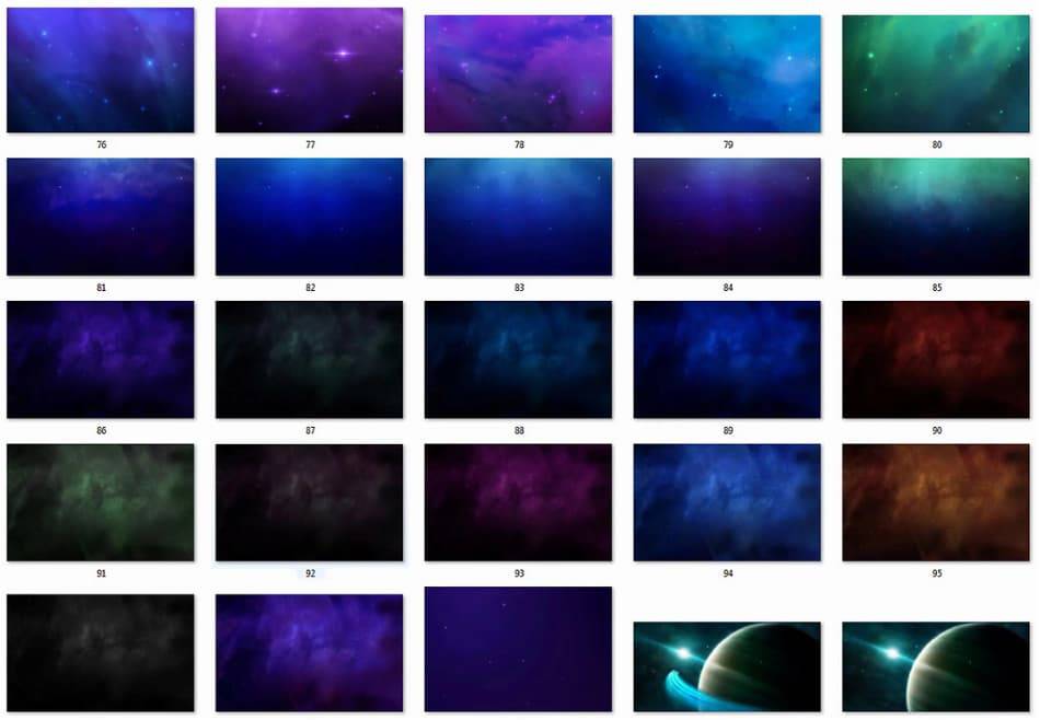 The Super Massive 1600+ Backgrounds Bundle - Artixty