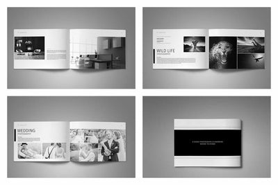 Photography Portfolio Template Bundle - Artixty