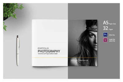 Photography Portfolio Template Bundle - Artixty