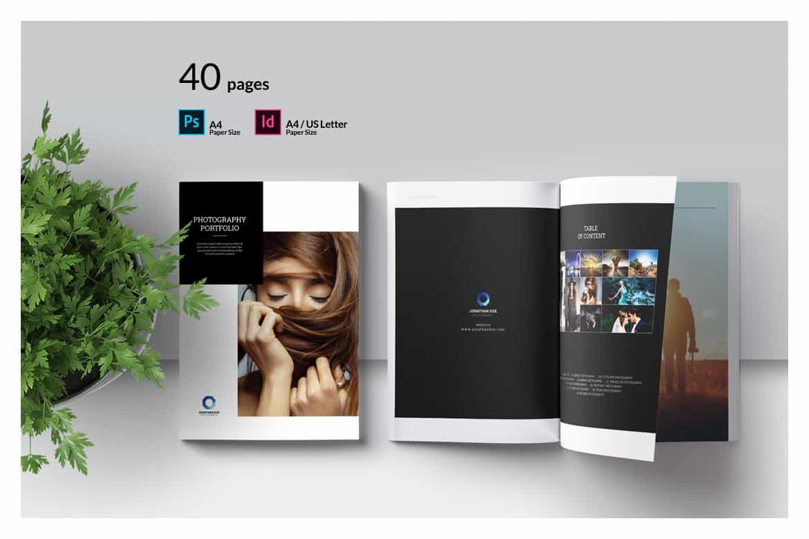 Photography Portfolio Template Bundle - Artixty