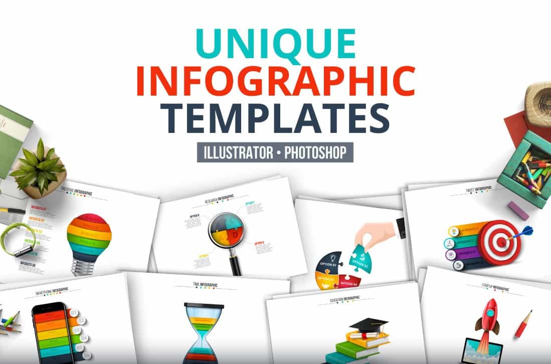 The Creative Infographics Templates - 2000+ Elements - Artixty