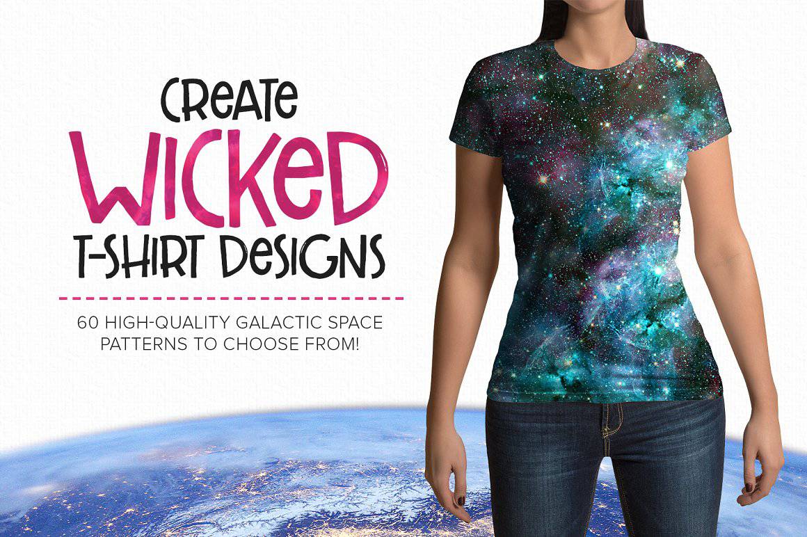 Nebula Space Design Kit - 60 Styles & Patterns - Artixty