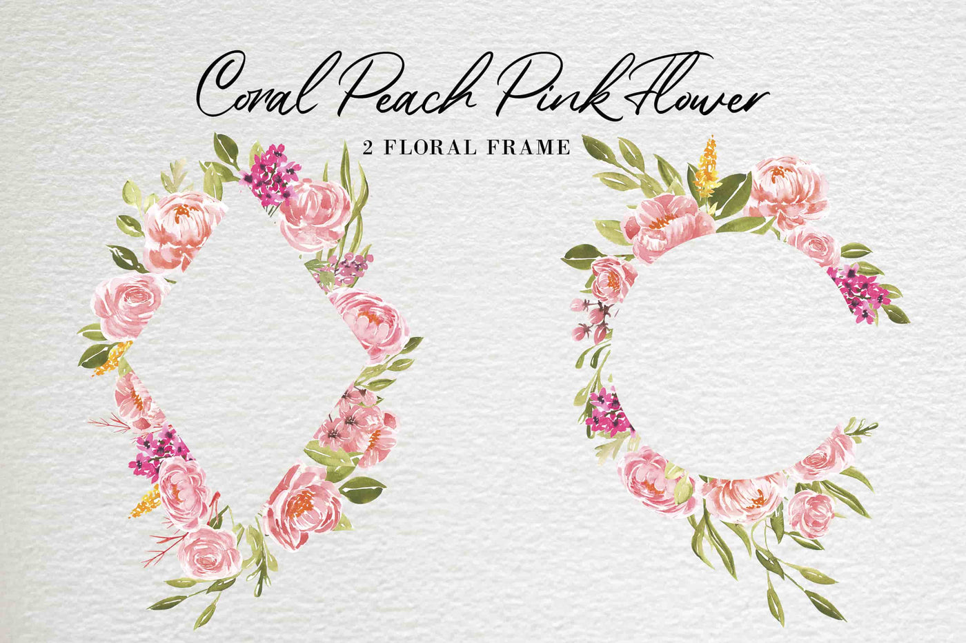 300+ Watercolor Flower Clip Art Bundle Vol. 1 - Artixty