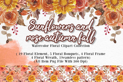 300+ Watercolor Flower Clip Art Bundle Vol. 1 - Artixty