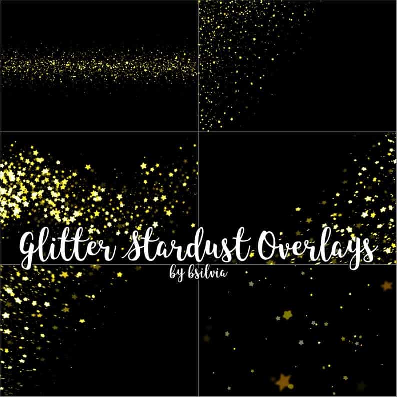 750+ Sparkly Photo Overlays Bundle - Artixty