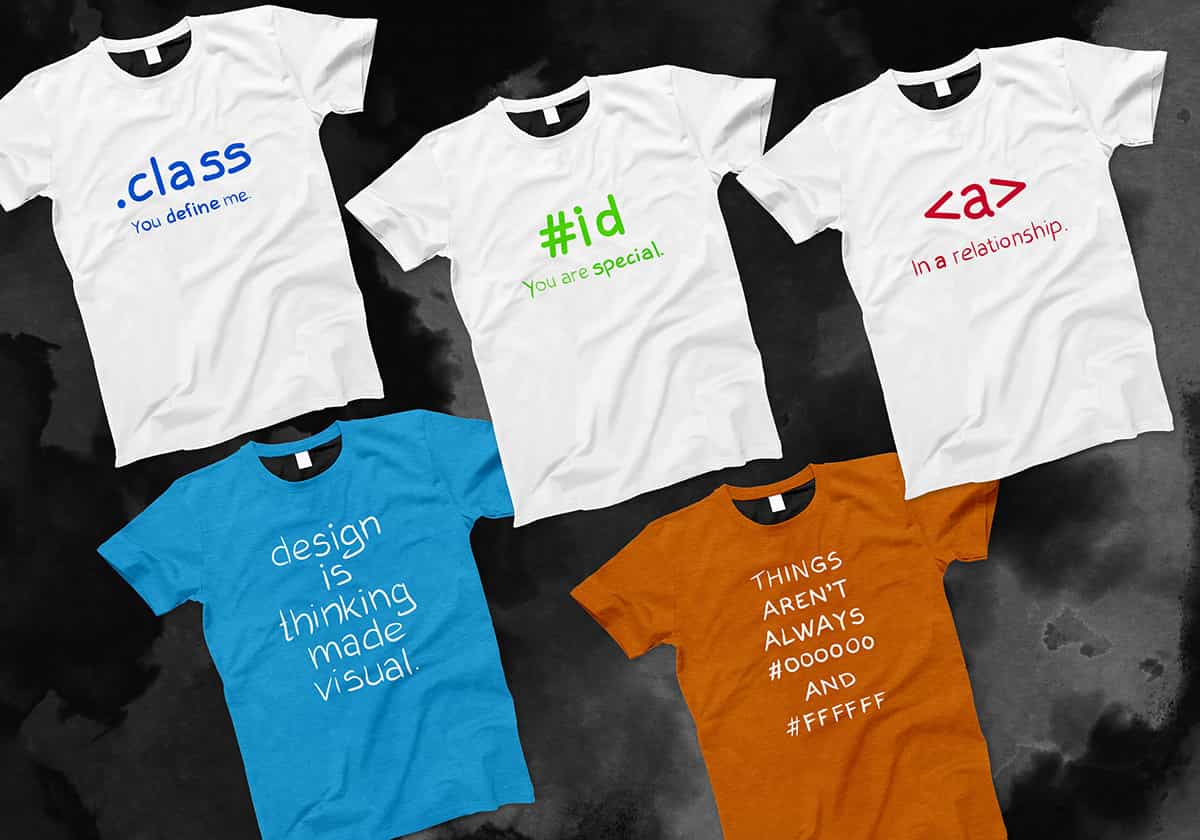 264 Hand Drawn T-shirt Designs Mega Bundle - Artixty