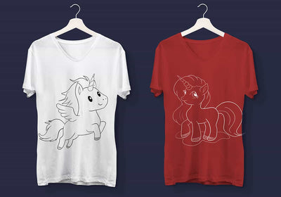 264 Hand Drawn T-shirt Designs Mega Bundle - Artixty