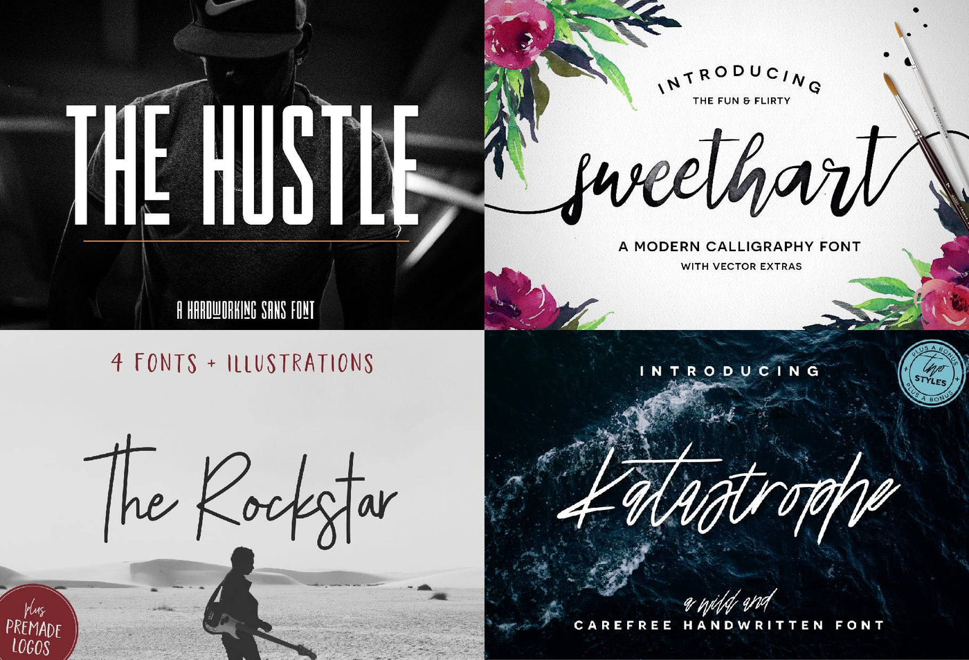 Ultra Premium Font Bundle With 500+ Design Resources - Artixty