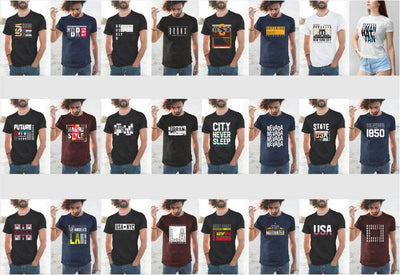 900+ Trendy T-shirt Designs Mega Bundle - Artixty