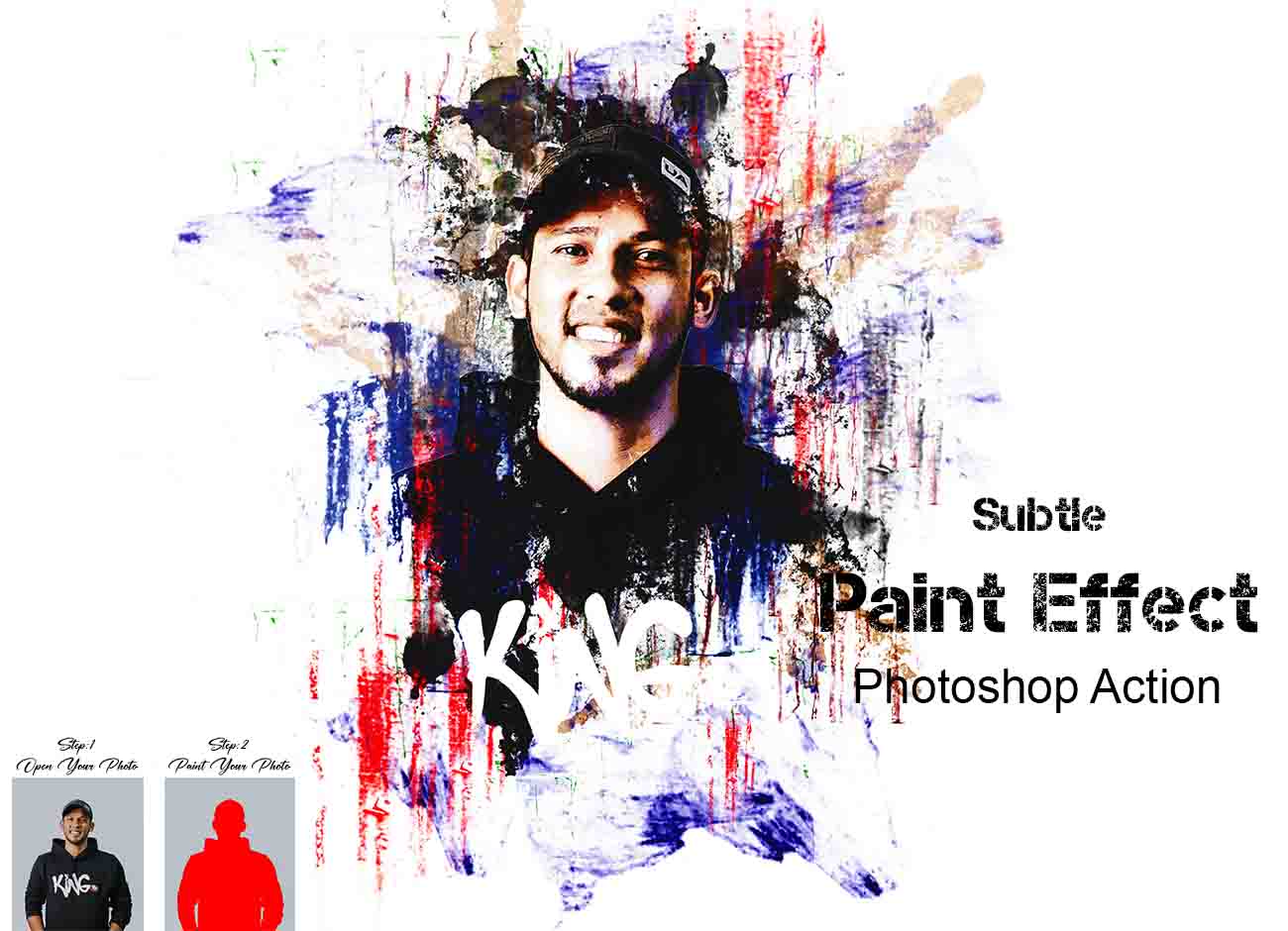 16 Watercolor Painting Photoshop Action Bundle - Artixty