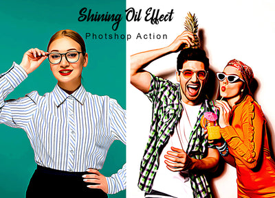 30-In-1 Oil Photoshop Actions Bundle - Artixty