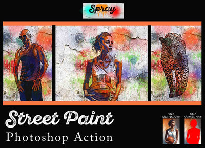 13 in 1 Solid Effect Photoshop Actions Bundle