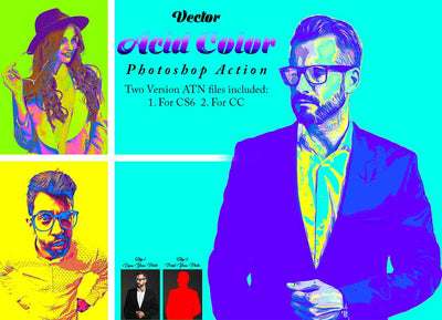 15 Premium Effect Photoshop Actions Bundle