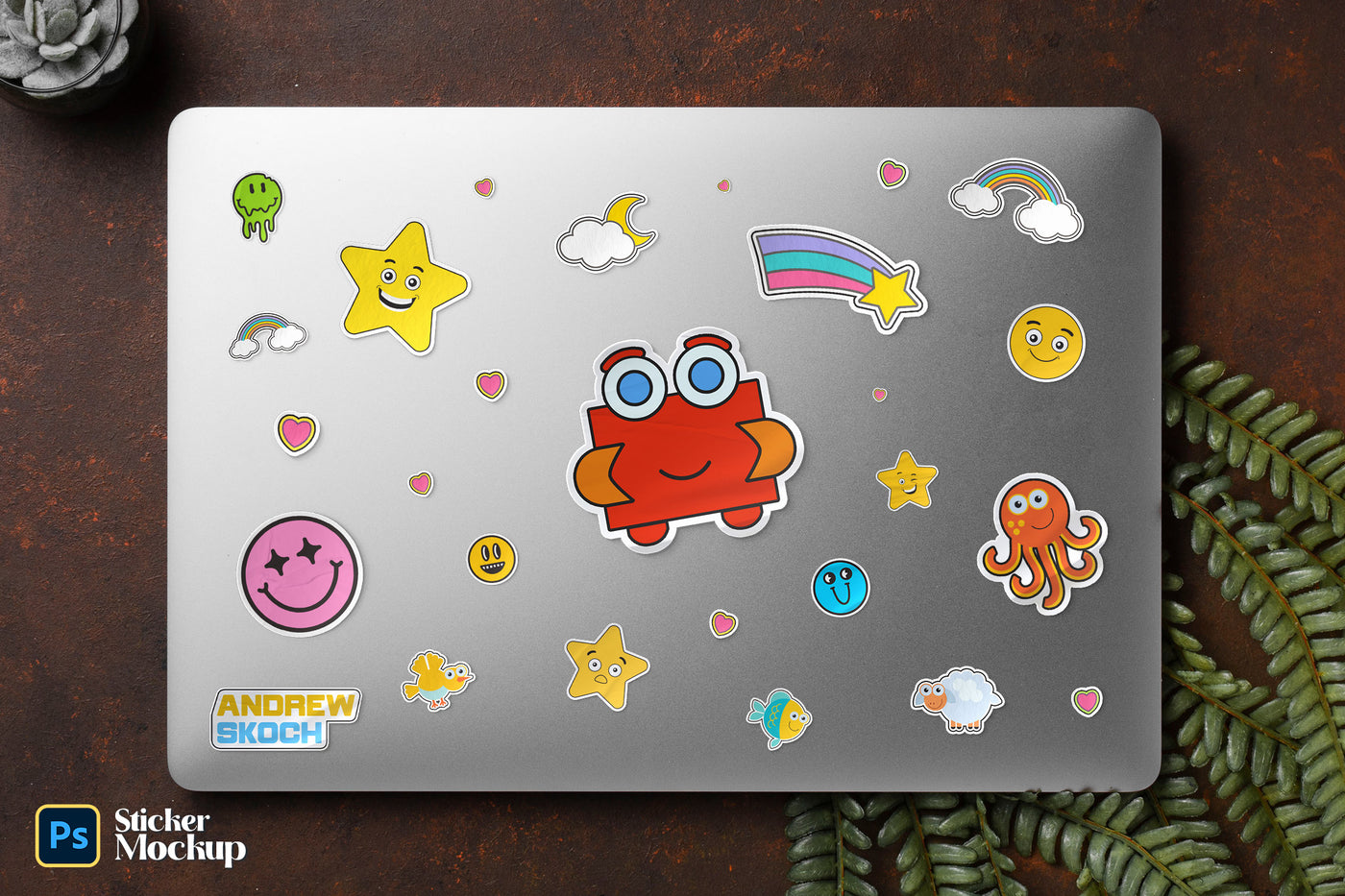 The Sticker Mockups Bundle