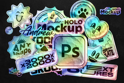 The Sticker Mockups Bundle