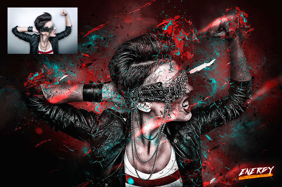 The Abstract Fusion Bundle Of Photoshop Add-Ons