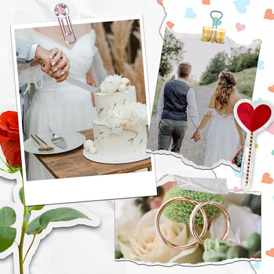 60 Wedding Edition Polaroid Photo Template Bundle - Artixty