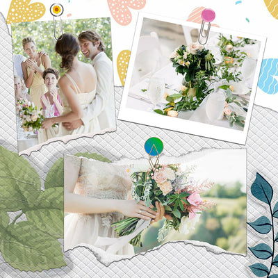 60 Wedding Edition Polaroid Photo Template Bundle - Artixty