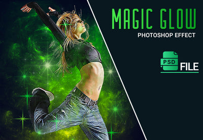 20-in-1 Luminous Photoshop Effect Bundle