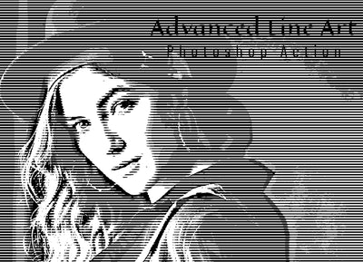 10 Engraving Effect Photoshop Actions Bundle - Artixty