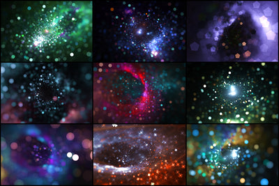 6000 Celestial Space Backgrounds & Textures Bundle-Graphics-Artixty