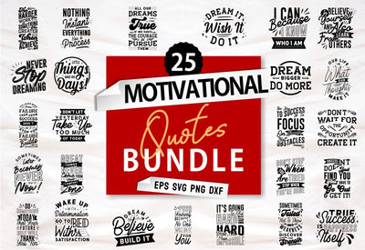 The Awesome Quotes Design Bundle - 600+ Designs-Graphics-Artixty