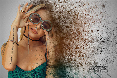 32 Dispersion Smoke Drawing Photo Effects Bundle - Artixty