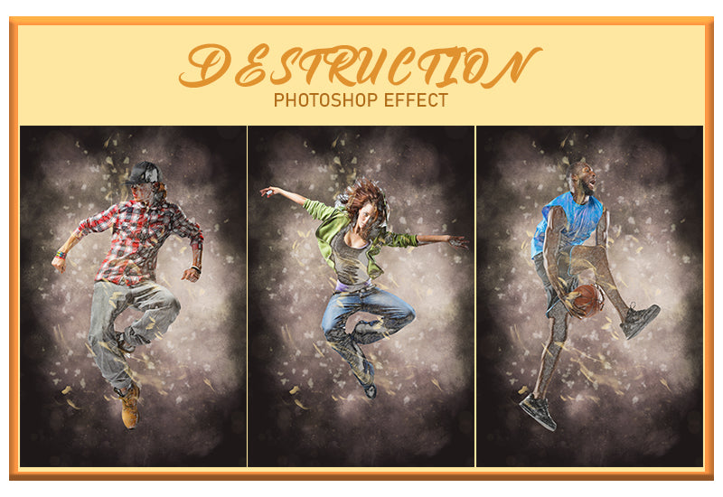 15-In-1 Explosion Photo Templates Bundle - Artixty