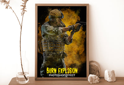 15-In-1 Explosion Photo Templates Bundle - Artixty