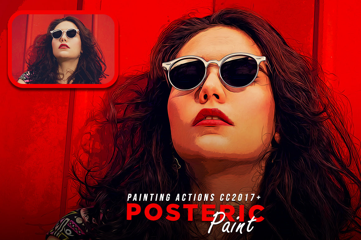 50 Mega Oil Paint Photoshop Actions Bundle - Artixty