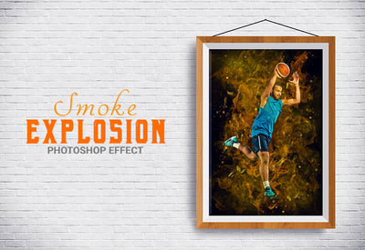 15-In-1 Explosion Photo Templates Bundle - Artixty