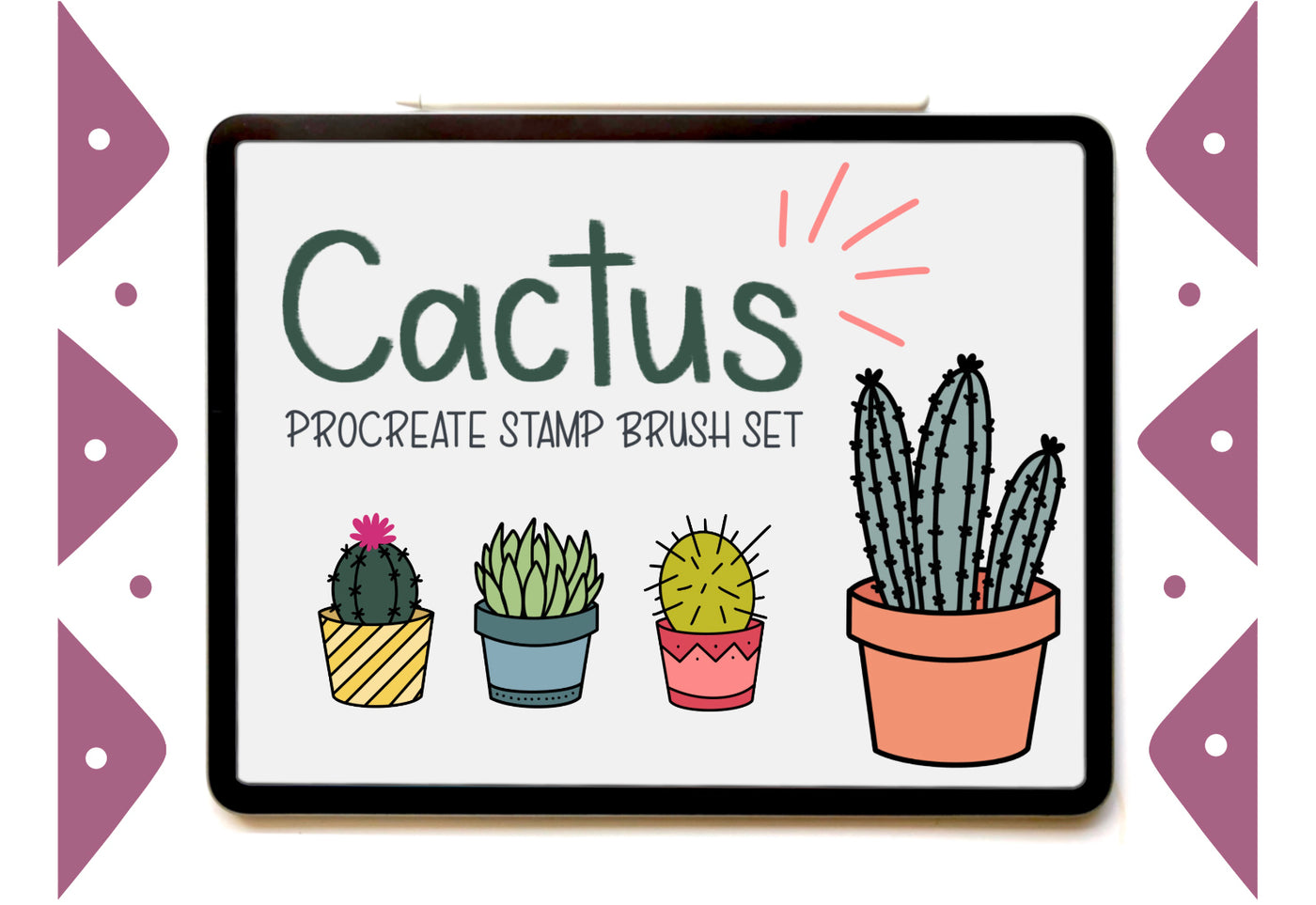 270+ Fancy Procreate Stamp Brushes Bundle-Add-Ons-Artixty