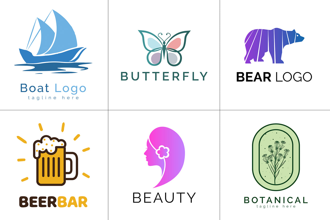 The Massive Bundle Of 500+ Extraordinary Logos-Templates-Artixty