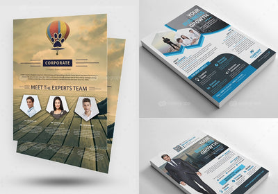 200 Upscale Corporate Flyer Templates Bundle-Templates-Artixty