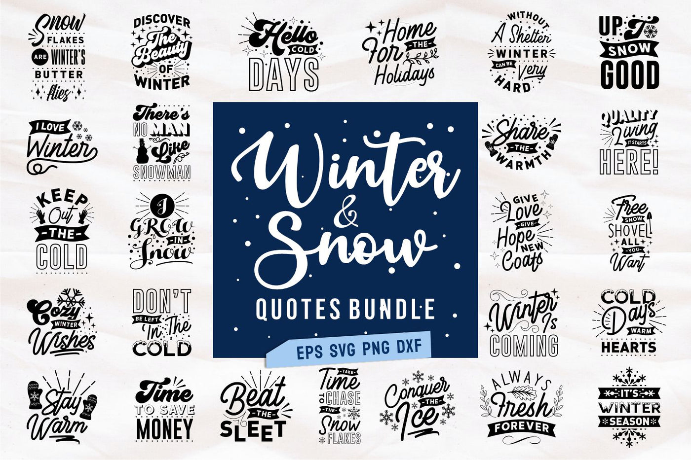 The Awesome Quotes Design Bundle - 600+ Designs-Graphics-Artixty